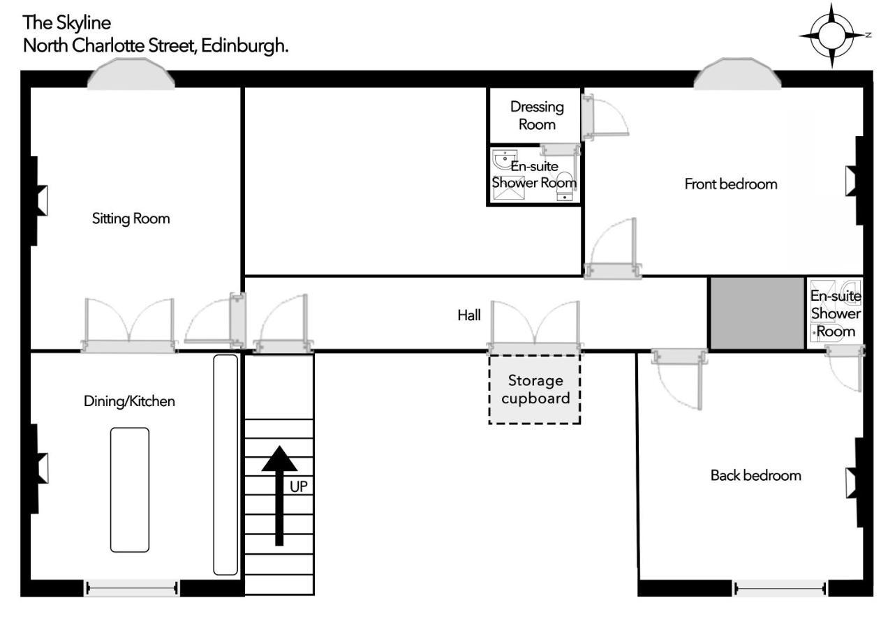 The Skyline - The Edinburgh Address Apartment Exterior foto